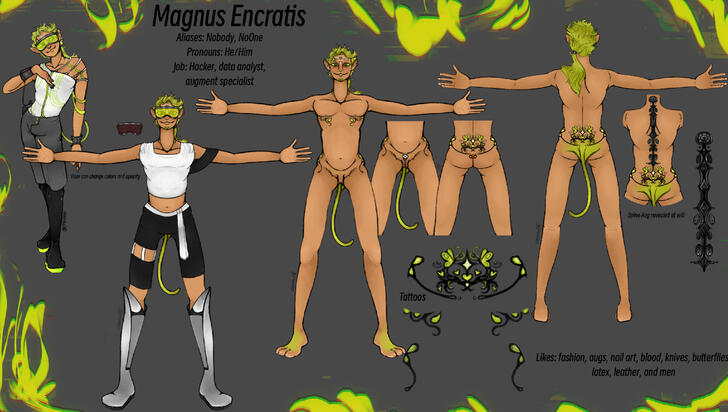 OC: Magnus Ref Sheet