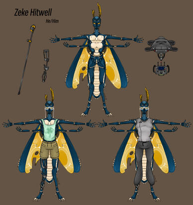 OC: Zeke Ref Sheet