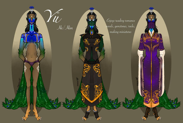 OC: Yu Body and Clothing Ref